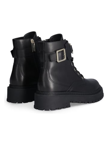 Liu Jo Leder-Boots in Schwarz
