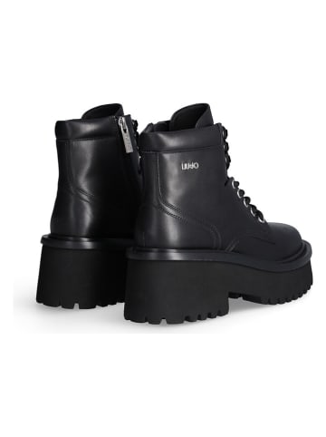 Liu Jo Leren boots zwart