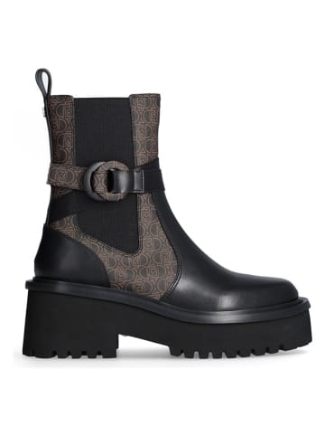 Liu Jo Boots in Schwarz/ Hellbraun