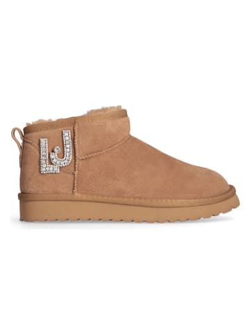 Liu Jo Leren boots lichtbruin
