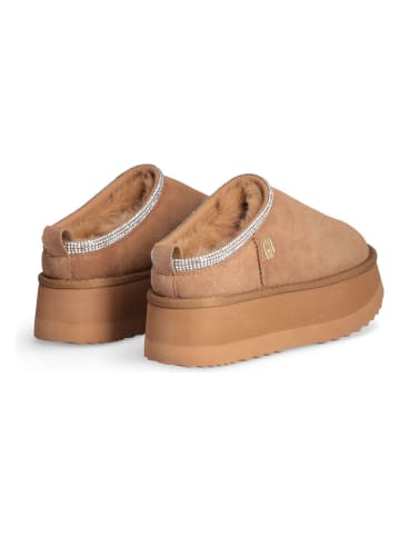 Liu Jo Leren enkelboots lichtbruin