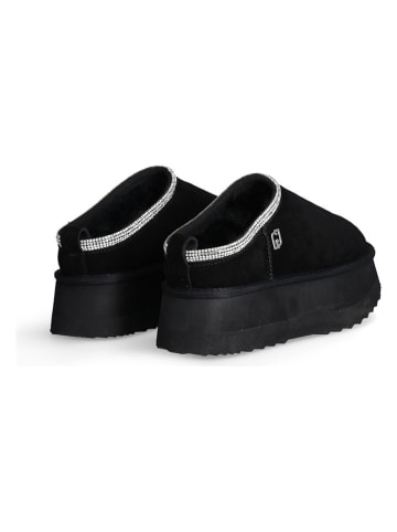 Liu Jo Leren enkelboots zwart