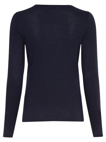 MOSS COPENHAGEN Longsleeve in Dunkelblau