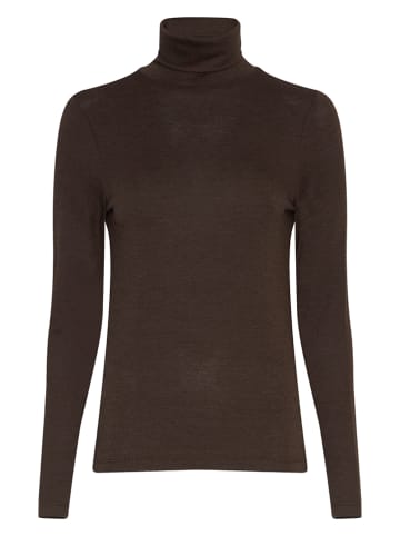 MOSS COPENHAGEN Longsleeve in Braun