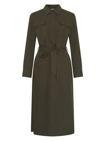 MOSS COPENHAGEN Sukienka w kolorze khaki