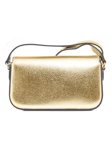 Michael Kors Leren schoudertas goudkleurig - (B)21 x (H)12 x (D)5 cm