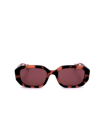 Gucci Damen-Sonnenbrille in Braun/ Orange/ Lila