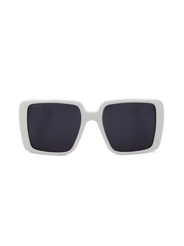 Gucci Damen-Sonnenbrille in Weiß/ Grau