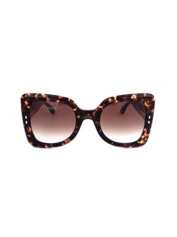 ISABEL MARANT ÉTOILE Damskie okulary przeciwsłoneczne w kolorze brązowym