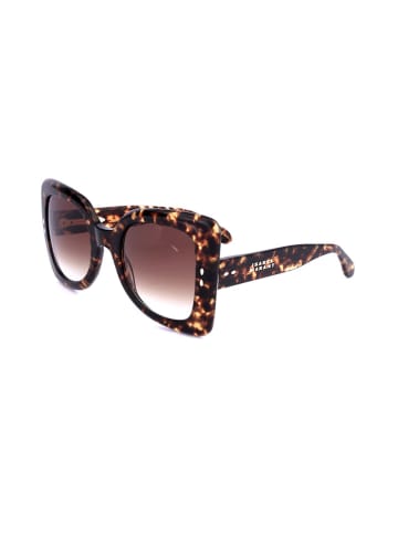 ISABEL MARANT ÉTOILE Damskie okulary przeciwsłoneczne w kolorze brązowym
