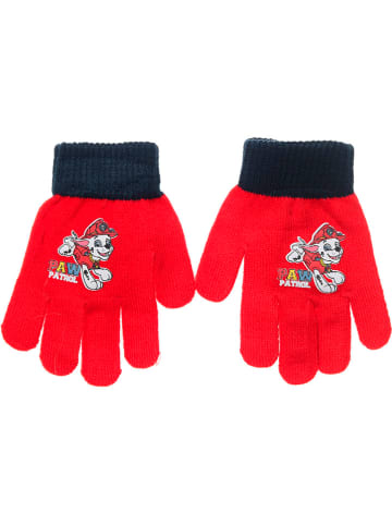 Paw Patrol Fingerhandschuhe "Paw patrol" in Rot