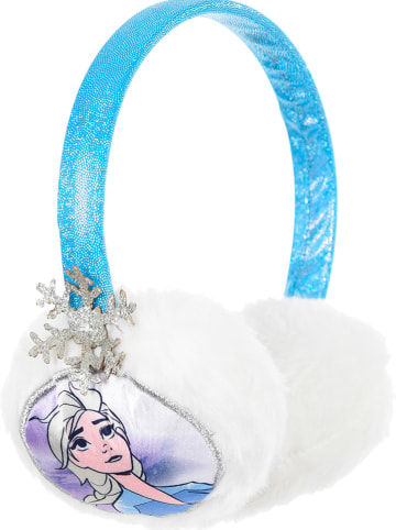 FROZEN Nauszniki "Kraina Lodu" w kolorze biało-niebieskim