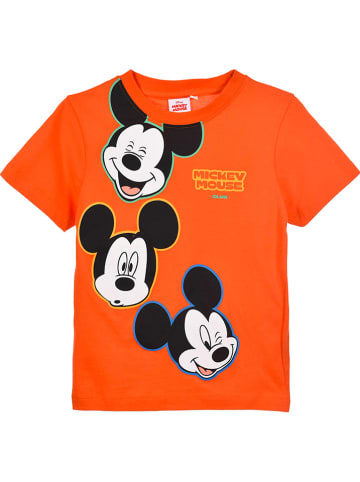 Disney Mickey Mouse Koszulka "Myszka Miki" w kolorze pomarańczowym