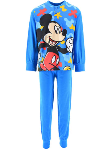 Disney Mickey Mouse Piżama "Myszka Miki" w kolorze niebieskim