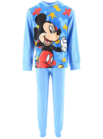 Disney Mickey Mouse Pyjama "Mickey" in Hellblau