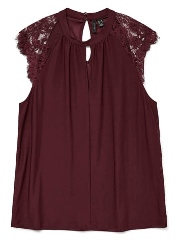 Vero Moda Bluse in Bordeaux