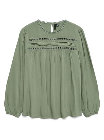 Vero Moda Bluzka w kolorze zielonym