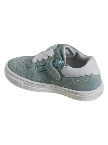 vertbaudet Leren sneakers mintgroen