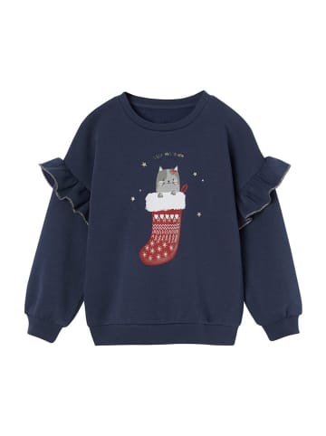 vertbaudet Bluza w kolorze granatowym