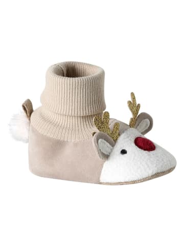 vertbaudet Pantoffels beige/meerkleurig