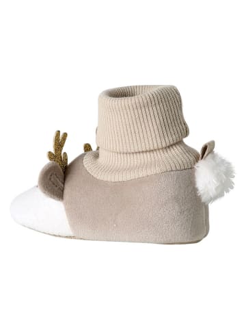 vertbaudet Pantoffels beige/meerkleurig