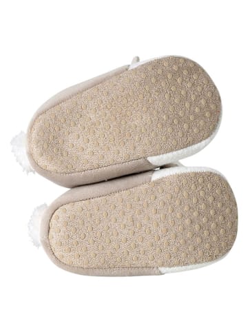 vertbaudet Pantoffels beige/meerkleurig