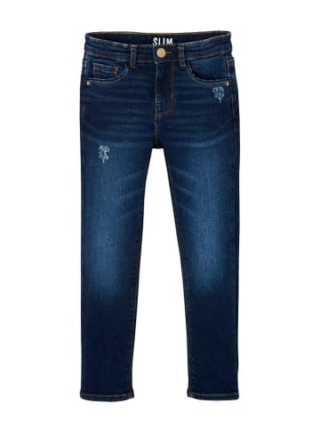 vertbaudet Dżinsy - Slim fit - w kolorze niebieskim