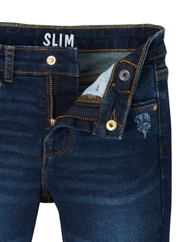 vertbaudet Spijkerbroek - slim fit - blauw