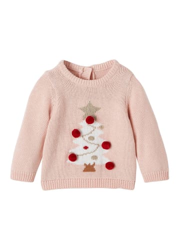 vertbaudet Pullover in Rosa/ Bunt