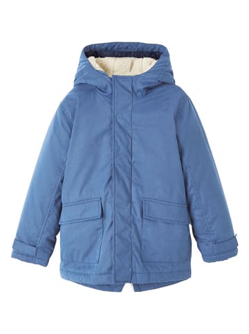 vertbaudet Parka zimowa 2w1 w kolorze niebieskim