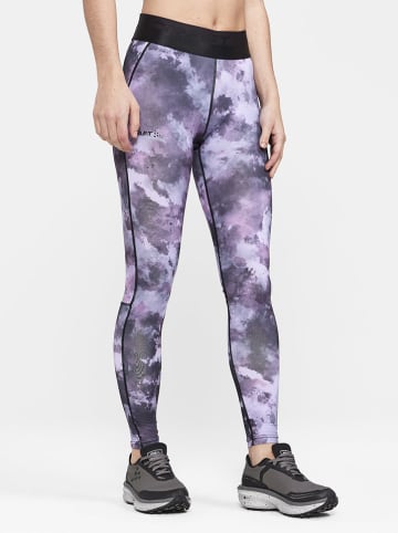 Craft Trainingsleggings "Core Essence" in Lila/ Grau