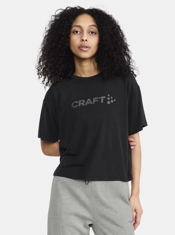 Craft Trainingsshirt "Core Essence Bi-Blend" in Schwarz