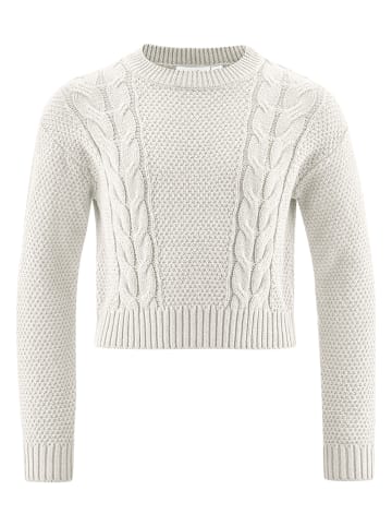 happy girls by Eisend Sweter w kolorze kremowym