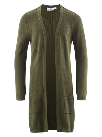 happy girls by Eisend Cardigan in Oliv