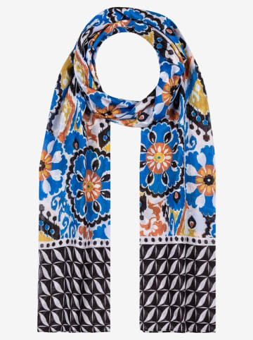 More & More Colsjaal zwart/blauw/wit