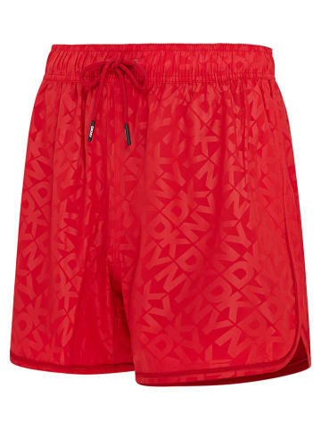 DKNY Szorty kąpielowe w kolorze czerwonym