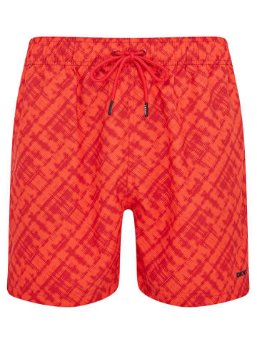 DKNY Badeshorts in Rot