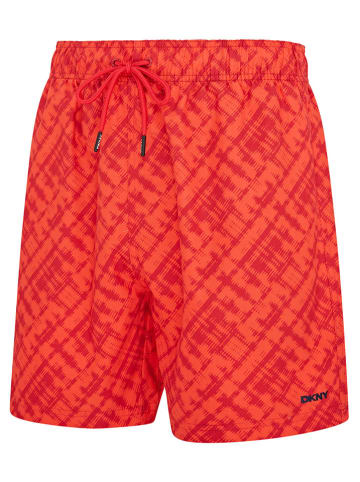 DKNY Badeshorts in Rot