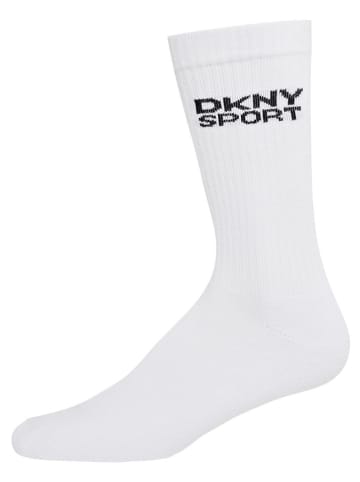 DKNY 5er-Set: Socken in Weiß