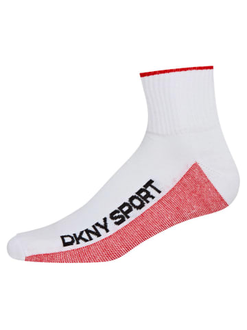 DKNY 3er-Set: Socken in Weiß