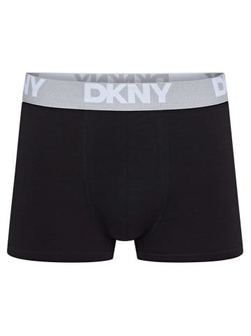 DKNY 3er-Set: Boxershorts in Weiß/ Schwarz/ Grau