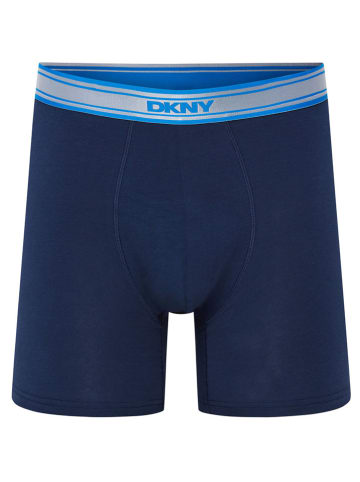 DKNY Bokserki (3 pary) w kolorze niebiesko-granatowym