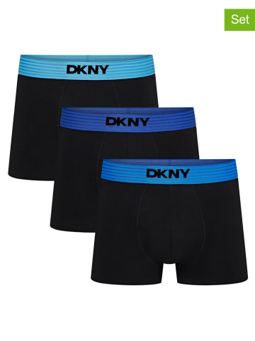 DKNY 3er-Set: Boxershorts in Schwarz