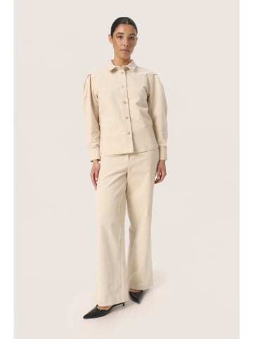Soaked in Luxury Hemd in Beige