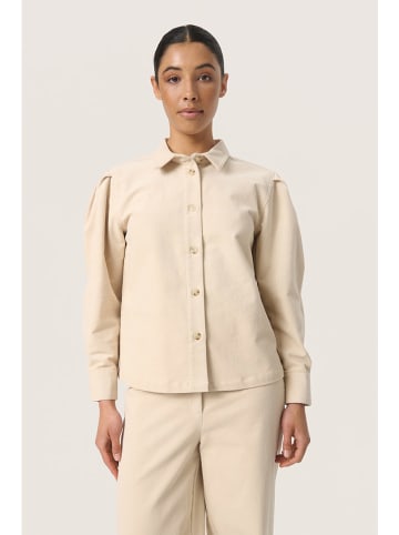 Soaked in Luxury Hemd in Beige