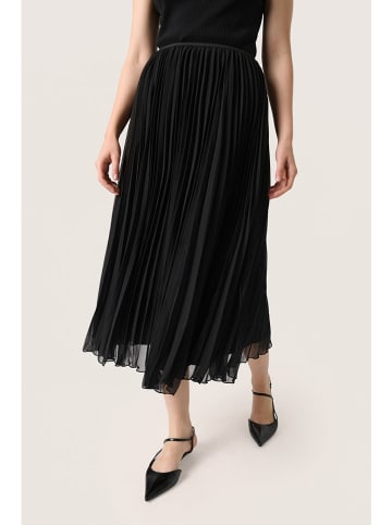 Soaked in Luxury Plissérok zwart