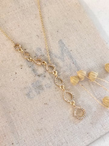 atelier MIU Vergold. Halskette mit Schmuckelementen - (L)45 cm