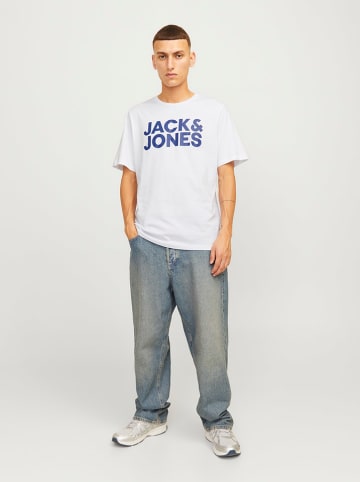 Jack & Jones 3-delige set: shirts "Jjecorp" donkerblauw/wit/zwart