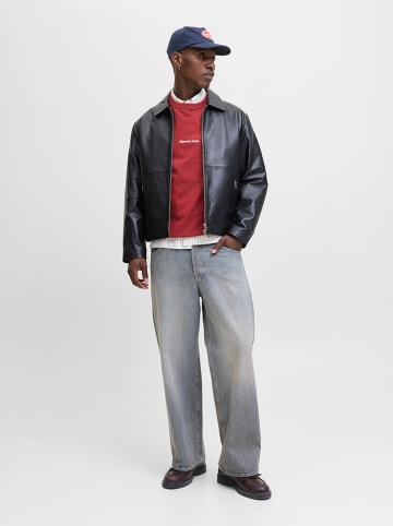 Jack & Jones Bluza "Jormorrebro" w kolorze czerwonym