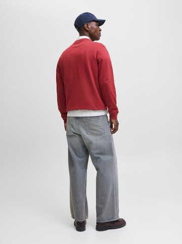 Jack & Jones Bluza "Jormorrebro" w kolorze czerwonym
